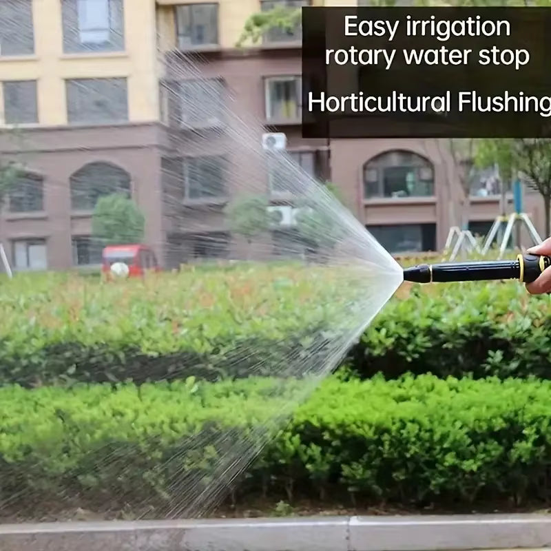 مسدس غسيل السيارات وسقي الحدائق بضغط عالي - فوهة رش متعددة الأنماط - جودة ممتازة