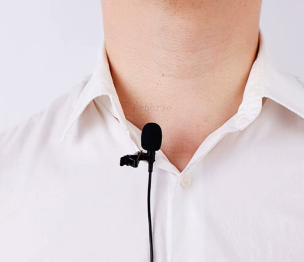 مايكروفون لافالير احترافي منفذ تايب سي - تسجيل صوتي نقي عالي الدقة وتقنية عزل الضوضاء