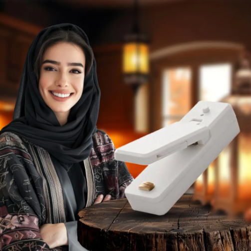 جهاز لحام حراري محمول لإغلاق الأكياس