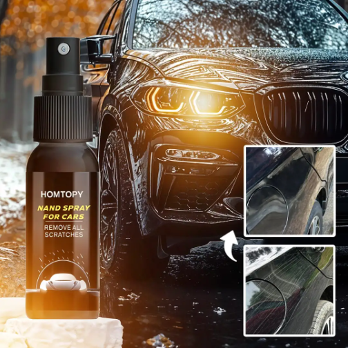 بخاخ نانو لإزالة خدوش السيارة الفورية (30 مل) - حماية سيراميك وتقنية النانو المتقدمة - مناسب لجميع الألوان